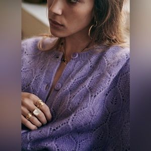 Sezane Gilet Phoebe sweater